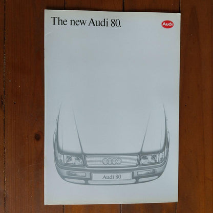 Audi 80 (1992, 16 pages), 100 (1991, 44 pages) Catalog Set