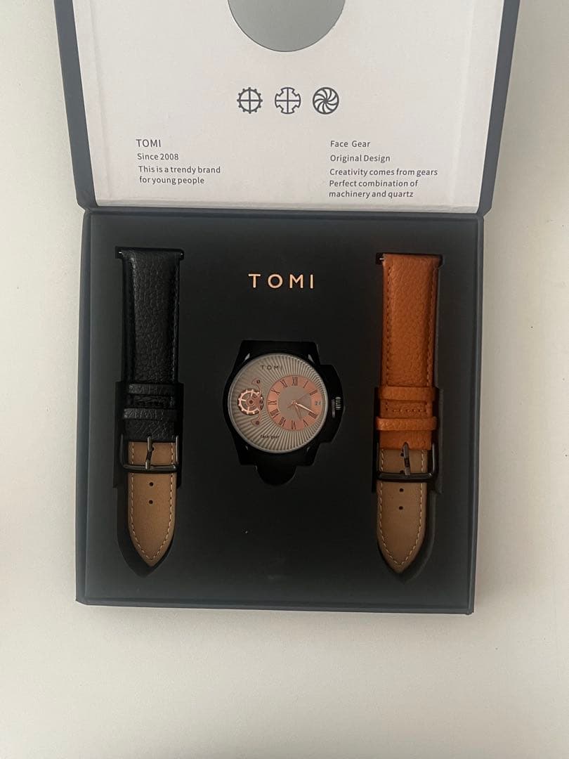 TOMI Face Gear Wristwatch