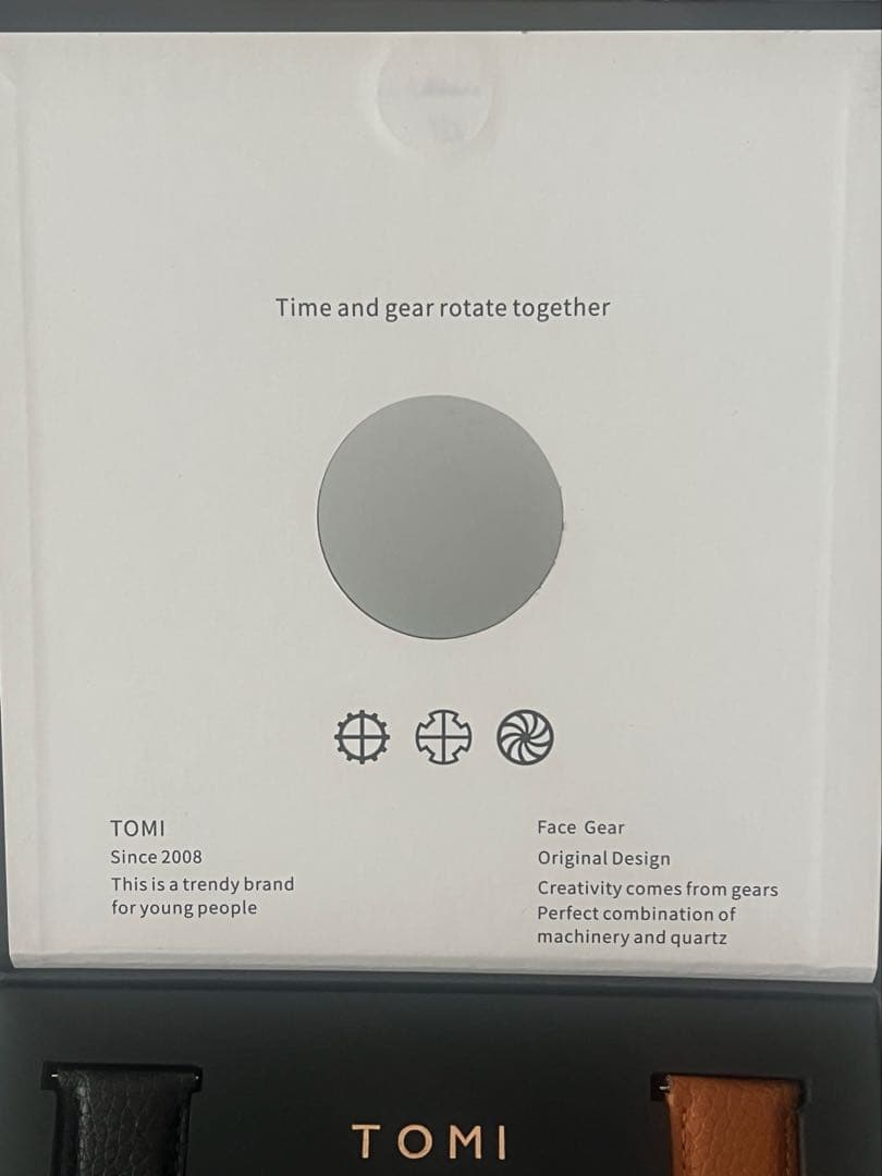 TOMI Face Gear Wristwatch