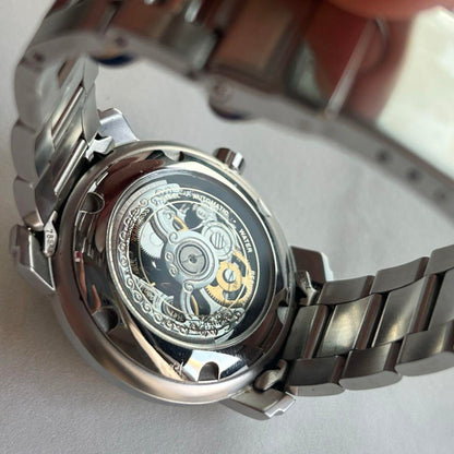 PRINCE Automatic Winding Watch Skeleton Case