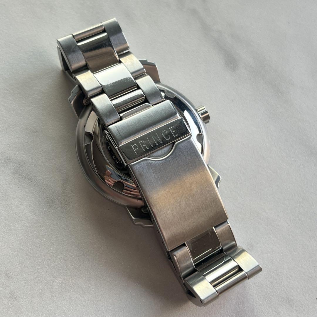 PRINCE Automatic Winding Watch Skeleton Case