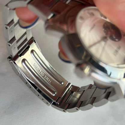 PRINCE Automatic Winding Watch Skeleton Case