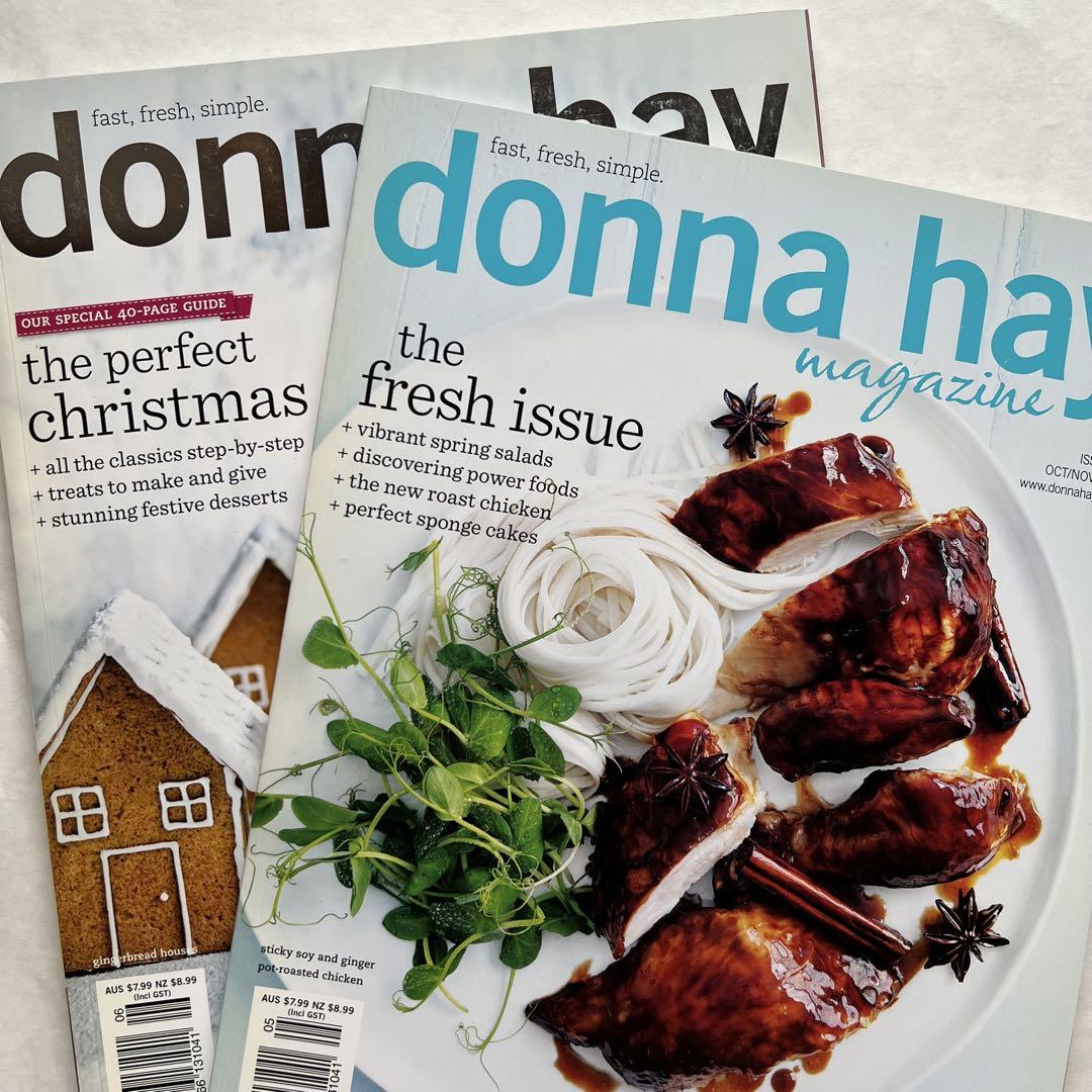 2-Volume Set Donna Hay Magazine ISSUE 71, 72 Donna Hay