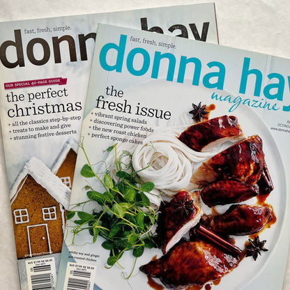 2-Volume Set Donna Hay Magazine ISSUE 71, 72 Donna Hay
