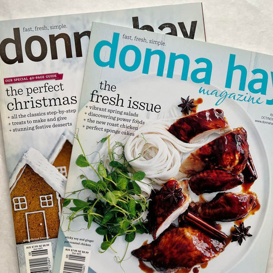 2-Volume Set Donna Hay Magazine ISSUE 71, 72 Donna Hay