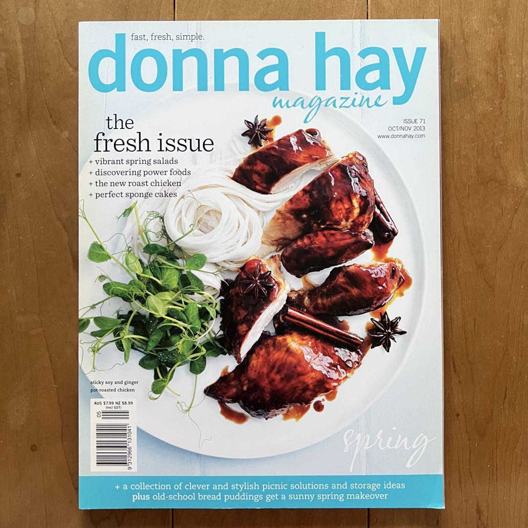 2-Volume Set Donna Hay Magazine ISSUE 71, 72 Donna Hay
