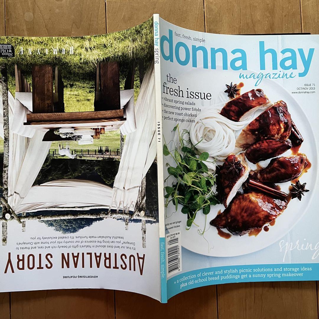 2-Volume Set Donna Hay Magazine ISSUE 71, 72 Donna Hay