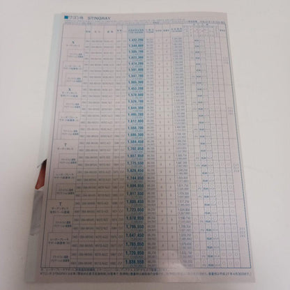 Suzuki Stingray Catalog 2012