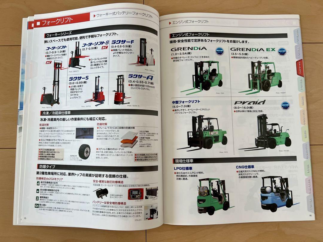 Mitsubishi Forklift Logistics Equipment Product Guide [Currently Unavailable]