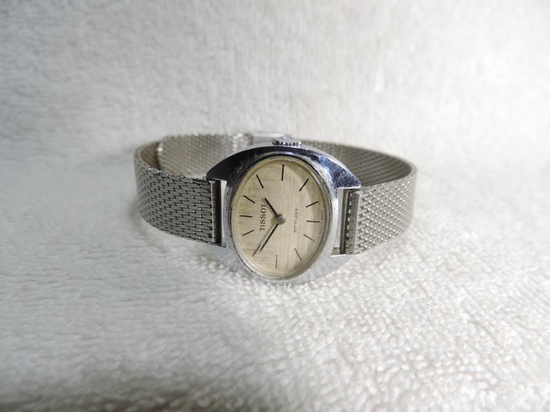 Tissot Stylist Automatic Watch Oval Case Operating Good Condition