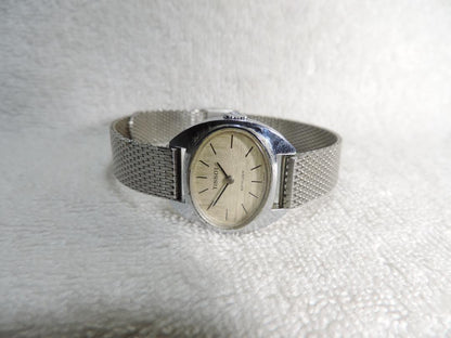 Tissot Stylist Automatic Watch Oval Case Operating Good Condition