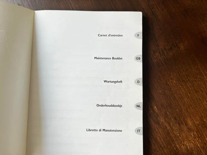 RENAULT LAGUNA Renault Laguna User Manual Leather Case