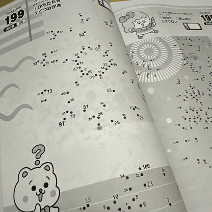 New Arrival Doki Doki Connect the Dots Health Brain Development Connect the Dots & Coloring Book 2-Book Set Coloring Book