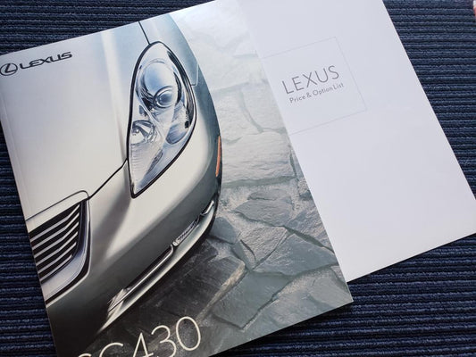 LEXUS SC430 Catalog & OP