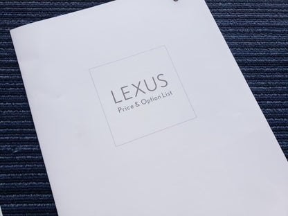 LEXUS SC430 Catalog & OP