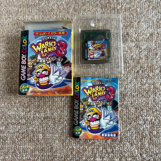 Wario Land 3 Game Boy Color