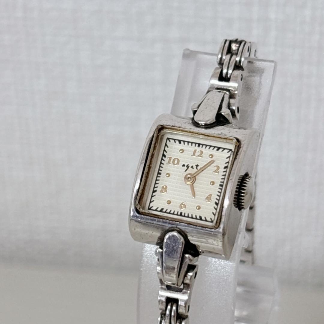 Agate Square-Type Watch Antique Square Battery Replaced