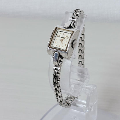 Agate Square-Type Watch Antique Square Battery Replaced