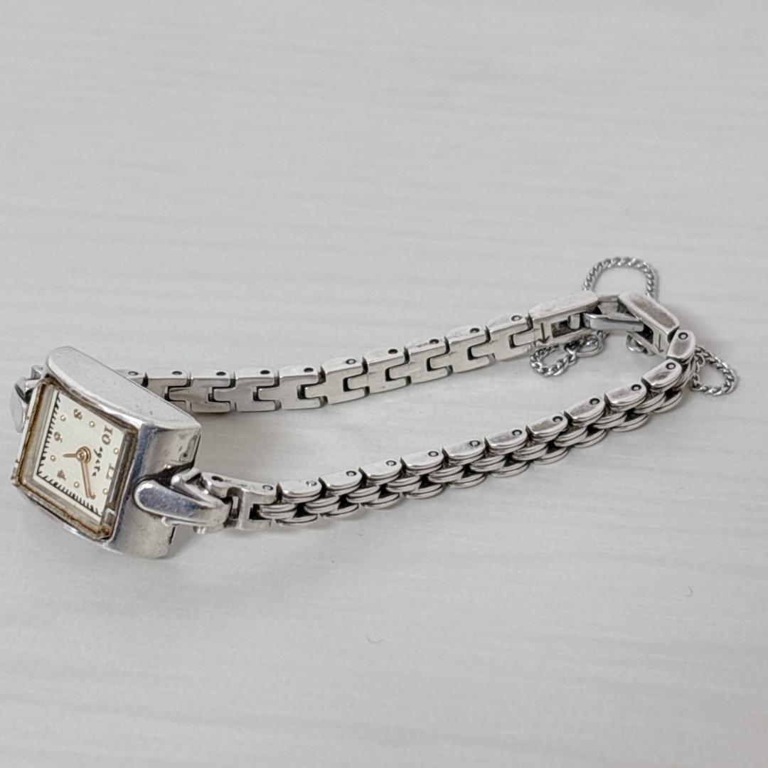 Agate Square-Type Watch Antique Square Battery Replaced