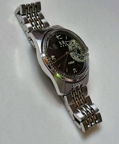 Murkur Black Tiger Hand-Wound Watch Feng Shui Auspiciousness