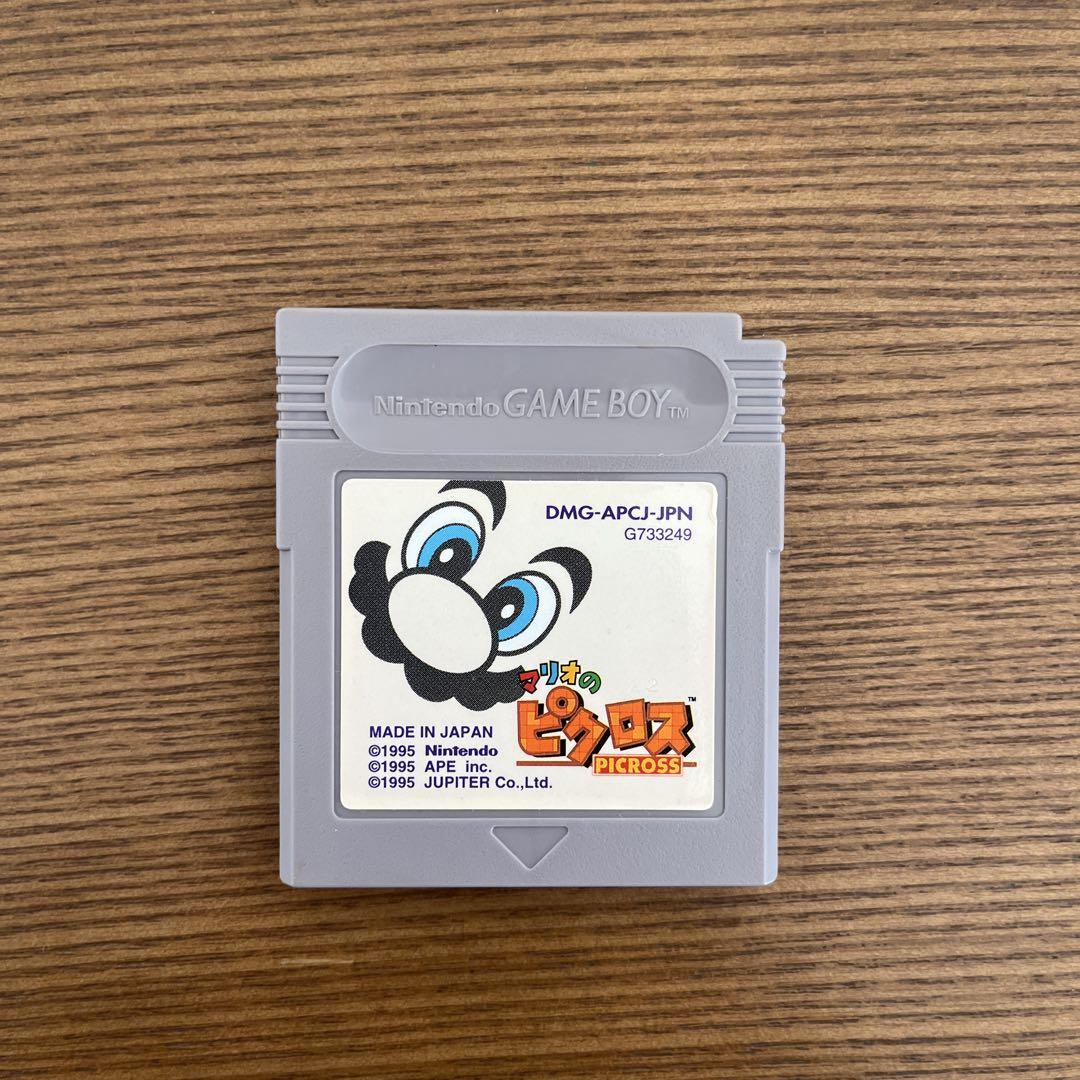 【Excellent condition, functioning confirmed】Super Mario's Picross Game Boy