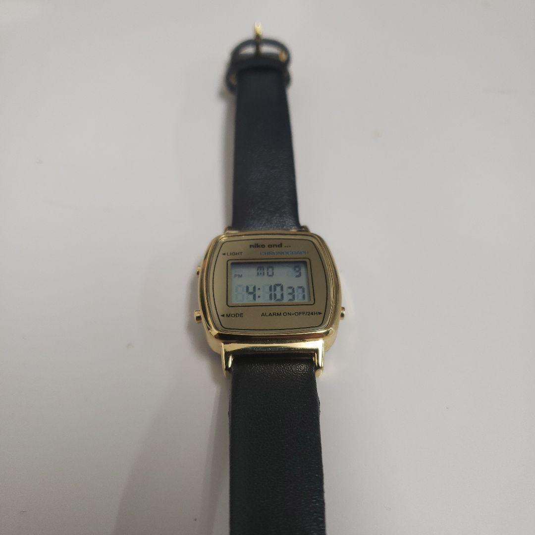 Niko and ... Digital Watch Gold/Black