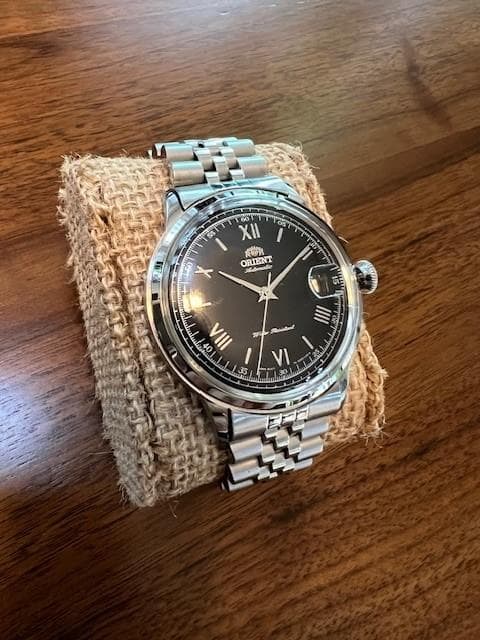 ORIENT Bambino Automatic Watch Black