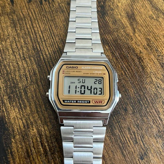 Casio A-158WE Chip Case Aimyon Wearing Excellent Condition