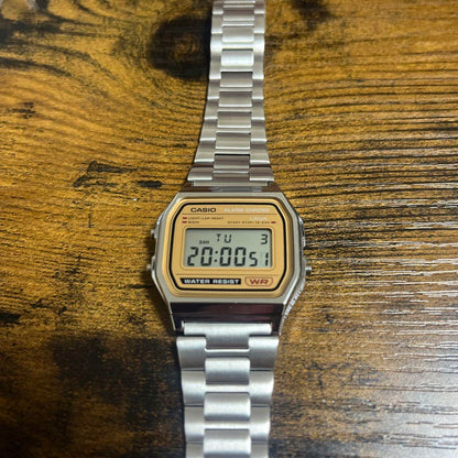 Casio A-158WE Chip Case Aimyon Wearing Excellent Condition