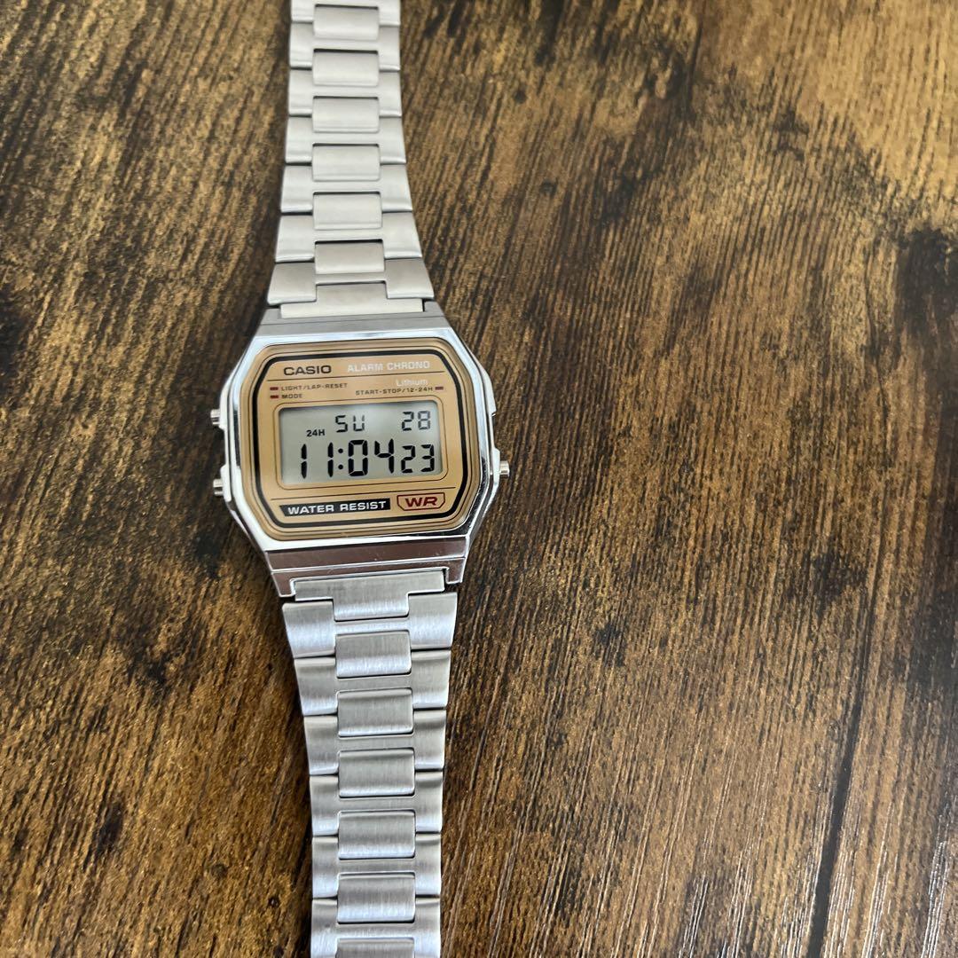 Casio A-158WE Chip Case Aimyon Wearing Excellent Condition