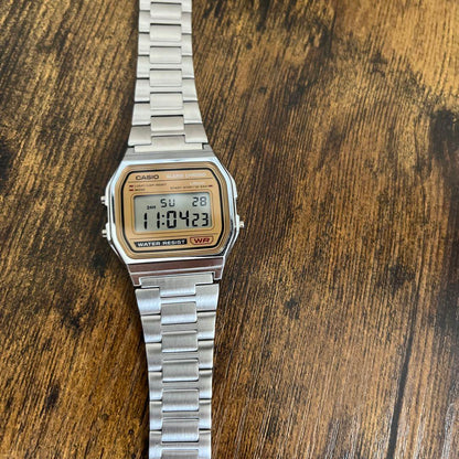 Casio A-158WE Chip Case Aimyon Wearing Excellent Condition