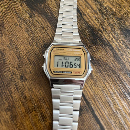 Casio A-158WE Chip Case Aimyon Wearing Excellent Condition