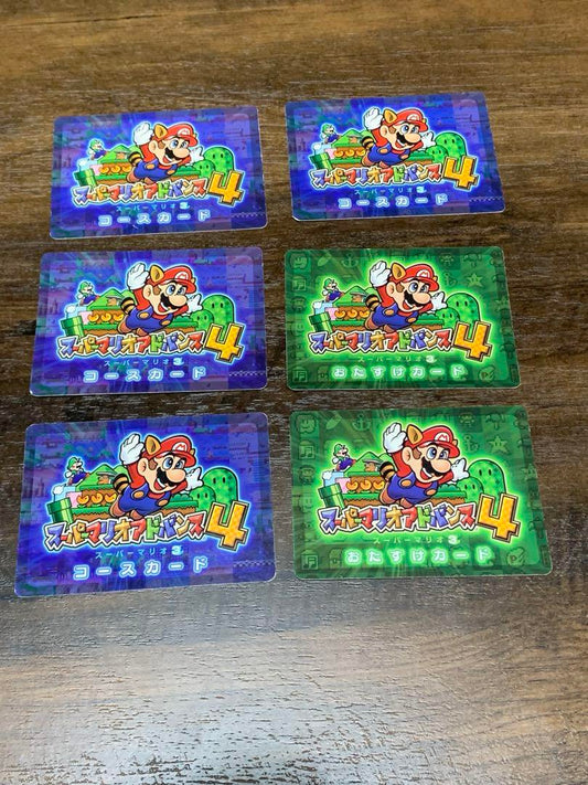 Super Mario Advance 4 Course Card e+ + Assistance Card
