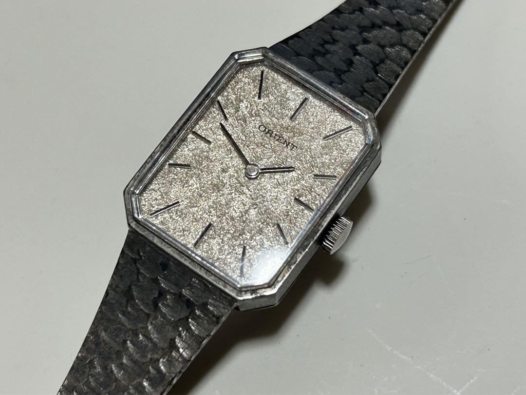 Orient Orient Silver Watch Women's Hand-Wound Orient Bonsuoir