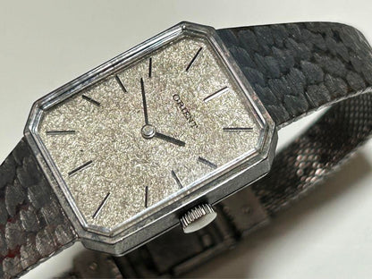 Orient Orient Silver Watch Women's Hand-Wound Orient Bonsuoir