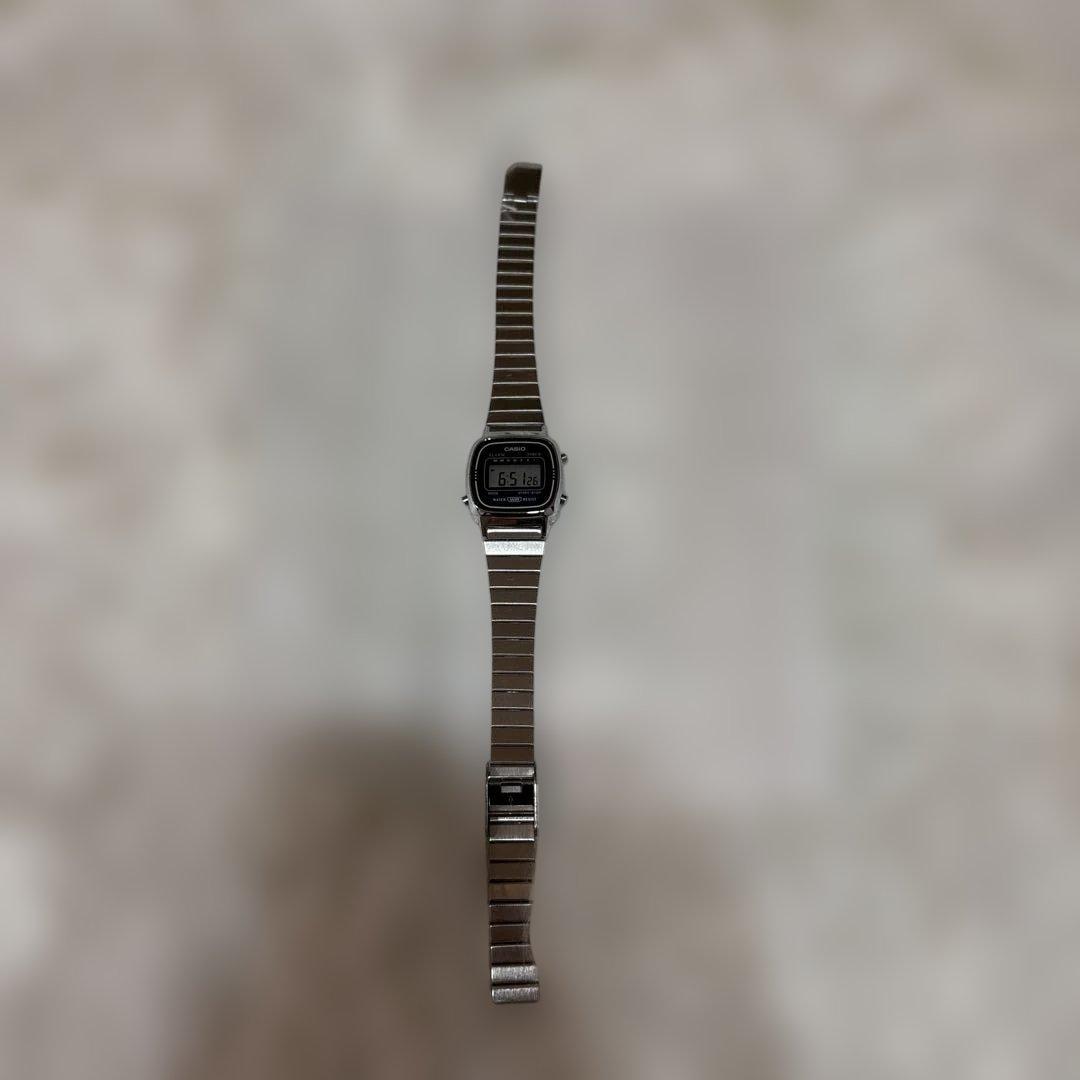 Mini Casiotone CASIO Silver Mini Watch