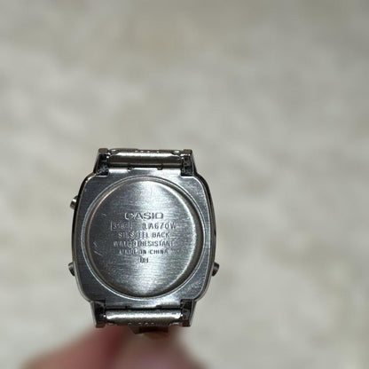Mini Casiotone CASIO Silver Mini Watch