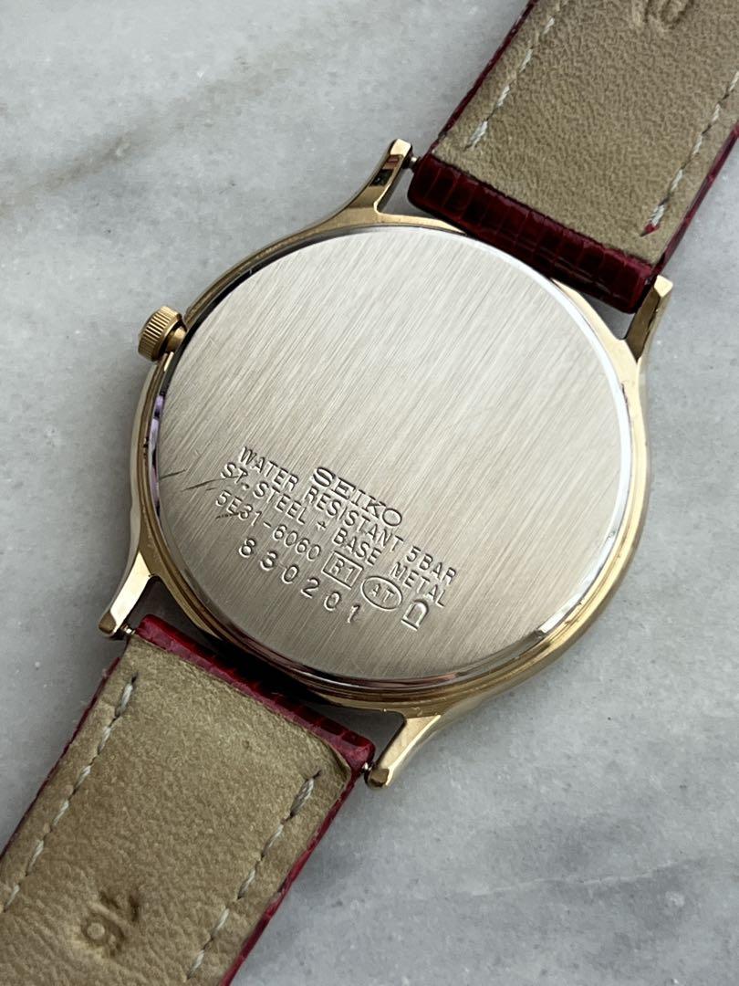 [Battery Replaced] Fine SEIKO SPIRIT GOLD Spirit Seiko