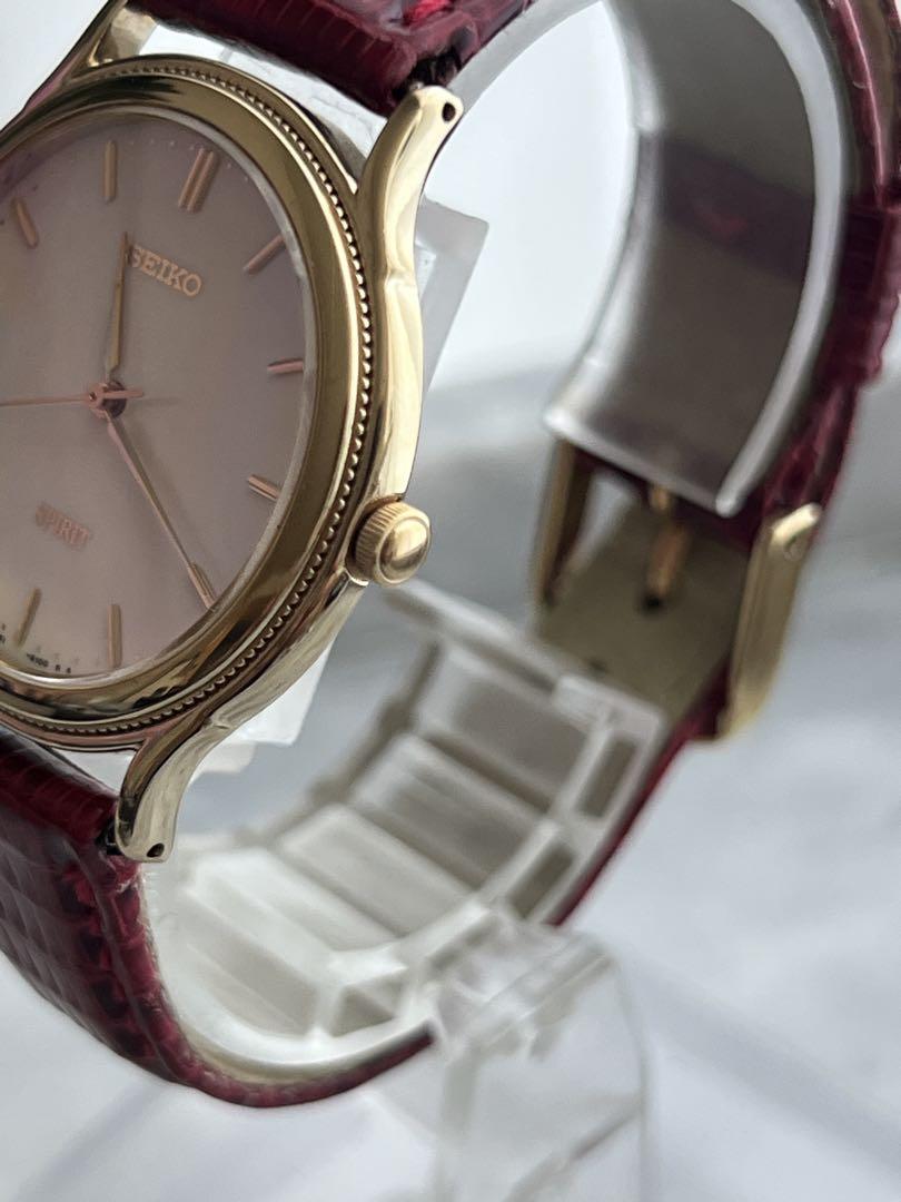 [Battery Replaced] Fine SEIKO SPIRIT GOLD Spirit Seiko