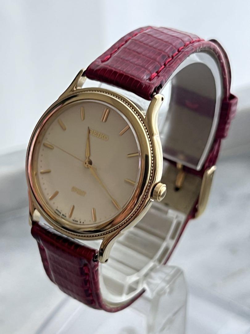 [Battery Replaced] Fine SEIKO SPIRIT GOLD Spirit Seiko