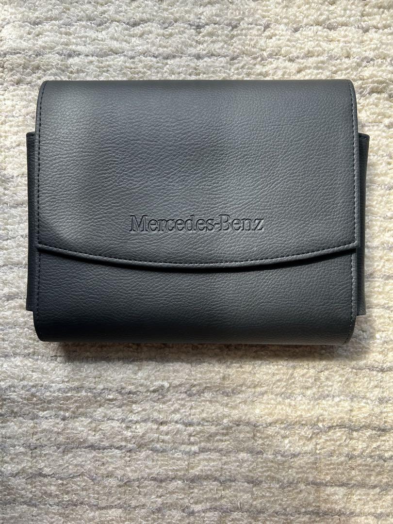 Mercedes-Benz Leather Catalog Case Black Vehicle Inspection Case