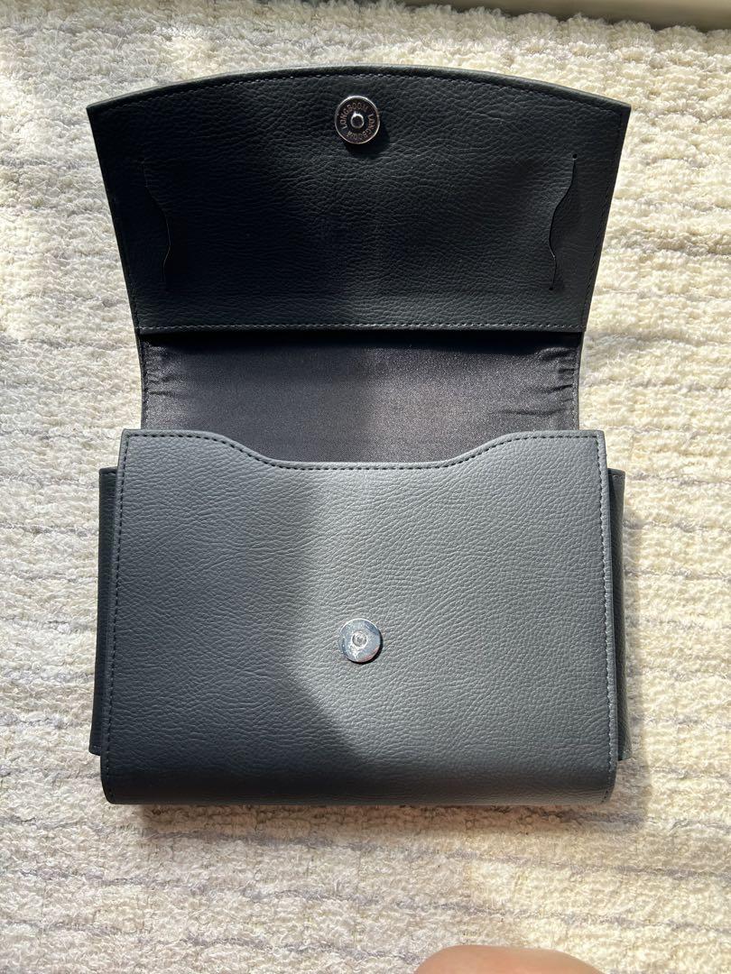 Mercedes-Benz Leather Catalog Case Black Vehicle Inspection Case