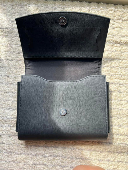 Mercedes-Benz Leather Catalog Case Black Vehicle Inspection Case