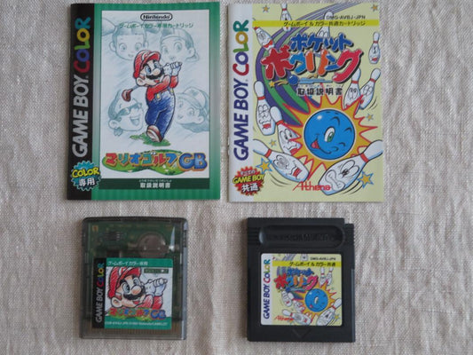 Mario Golf GB and Other Games Game Boy Color Software