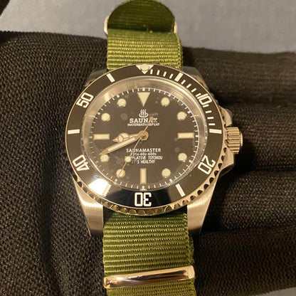 Limited Price SAUNAX Divers Watch Sub Marina