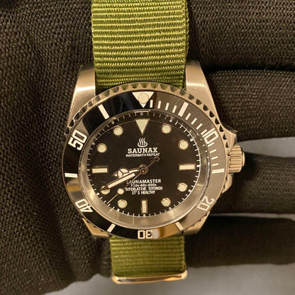 Limited Price SAUNAX Divers Watch Sub Marina