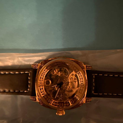 Skeleton Automatic Watch Black