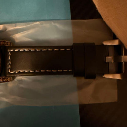 Skeleton Automatic Watch Black