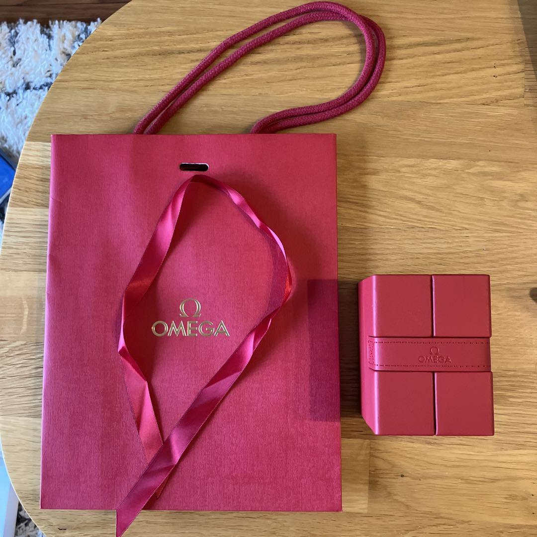New Unworn OMEGA Cosmetic Case + Paper Bag