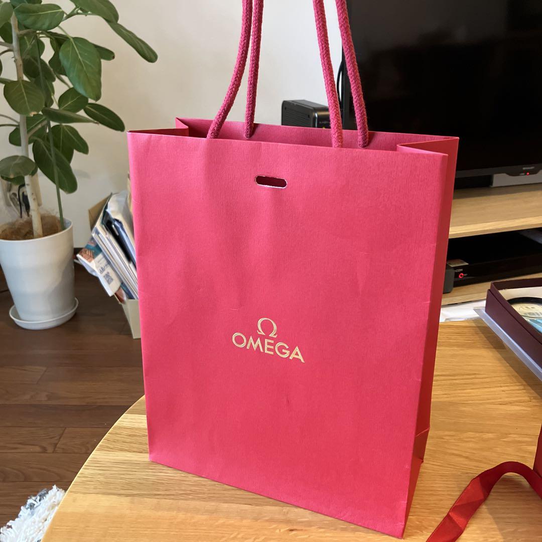New Unworn OMEGA Cosmetic Case + Paper Bag